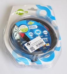 Кабель HDMI-HDMI 1метр, Atcom в блистере VER 1.4  Red/Gold купить в Украине