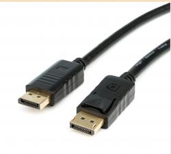 Кабель DisplayPort -DisplayPort пакет, довжина 5м., чорний 8K/4K гуртом