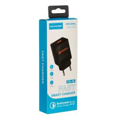 Зарядний пристрій 220В / USB, Quick Charge, Outpt:DC 5V=3А, Купить опт
