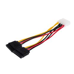 Кабель Molex to 2 sata довжина 20см пакет