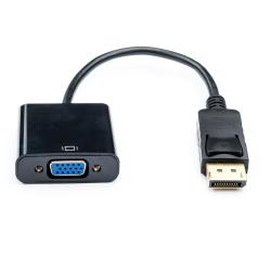 Перехідник  DisplayPort(male) -VGA(female),  довжина кабелю 10см