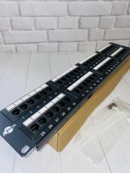 Патч-панель ATcom, 19" 48хRJ-45 UTP 2U cat.6 P6048 купить оптом недорого