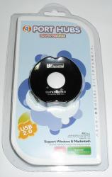USB HUB TD1031 black USB Hub 4port