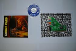 Совместимость - Windows Xp, Vista, Windows 7. Звуковая карта PCI, коробка.