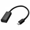 Перехідник Atcom Mini DisplayPort(male) - HDMI (female), довжина кабелю 10см