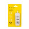 Концентратор USB Atcom TD4006 4port (підтримка HDD до 2Tb) білий