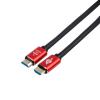 Кабель Atcom HDMI-HDMI Red/Gold, довжина 30 м, 4K, ver 2.0, пакет
