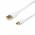 Купити оптом Кабель USB 2.0 AM/mini usb, 1.8м., білий, GOLD plated, блістер